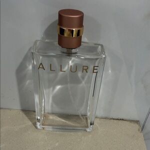 CHANEL Eau de Parfum Bottle with Gold  Text